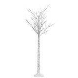 Albero Natale 140 LED 1,5 m Salice Bianco Caldo Interno Esterno