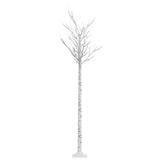Albero Natale 200 LED 2,2 m Salice Colorato Interno Esterno