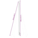 Luci per Albero di Natale Interni Esterni 576 LED Blu 3,6 m