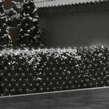 Luci di Natale Rete Bianco Freddo 3x2m 204 LED Interni Esterni