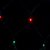 Luci di Natale Rete Colorate 4x4m 544 LED Interni Esterni