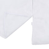 Gonna per albero di Natale bianca 122 cm in pelliccia sintetica