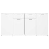 Credenza Bianca 160x36x75 cm in Legno truciolato