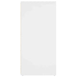 Credenza Bianca 160x36x75 cm in Legno truciolato