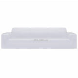 Fodera Elasticizzata Divano 4 Posti in Jersey Poliestere Bianco