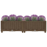 Fioriera Rialzata 80x40x23 cm in Polipropilene