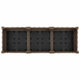 Fioriera Rialzata 120x40x23 cm in Polipropilene