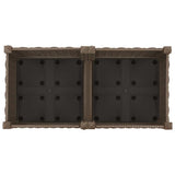 Fioriera Rialzata 80x40x71 cm in Polipropilene