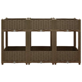 Fioriera Rialzata 120x40x71 cm in Polipropilene
