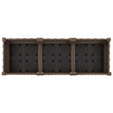Fioriera Rialzata 120x40x71 cm in Polipropilene
