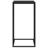 Tavolino da Salotto Nero 40x30x59 cm in Legno truciolato