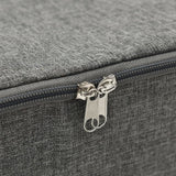 Scatola Portaoggetti in Tessuto 70x40x18 cm Antracite