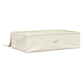 Scatola Portaoggetti in Tessuto 70x40x18 cm Crema