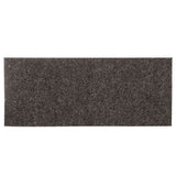 Tappetini per scale autoadesivi 15 pz 60x25 cm antracite rettangolari