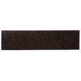 Tappetini per scale autoadesivi 15 pz 76x20 cm marrone scuro rettangolari