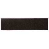 Tappetini per scale autoadesivi 15 pz 76x20 cm marrone scuro rettangolari