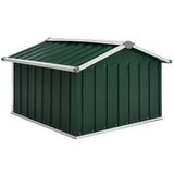 Capanno per Robot Tosaerba 92x97x63 cm Acciaio Zincato Verde