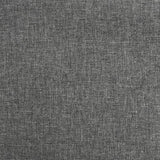 Sedia da Ufficio Girevole Grigio Scuro in Tessuto