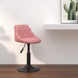 Sgabello da bar Rosa 46 x 44 x (62.5-77.5) cm Pelle sintetica