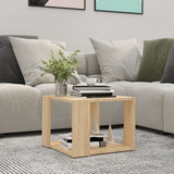 Tavolino da Salotto Rovere Sonoma 40x40x43 cm Legno truciolato