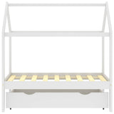 Giroletto per Bambini Cassetto Bianco in Pino Massello 70x140cm