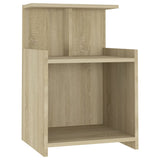 Comodini 2pz Rovere Sonoma 40x35x60 cm in Legno truciolato
