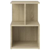Comodini 2pz Rovere Sonoma 35x35x55 cm in Legno truciolato