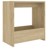 Tavolino Rovere Sonoma 50x26x50 cm in Legno truciolato