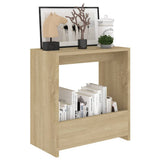 Tavolino Rovere Sonoma 50x26x50 cm in Legno truciolato