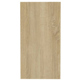 Tavolino Rovere Sonoma 50x26x50 cm in Legno truciolato