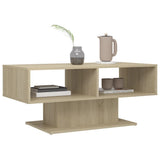 Tavolino Salotto Rovere Sonoma 103,5x50x44,5 Legno truciolato