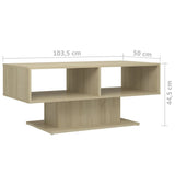 Tavolino Salotto Rovere Sonoma 103,5x50x44,5 Legno truciolato