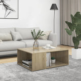Tavolino da Salotto Rovere Sonoma 90x67x33 cm Legno truciolato