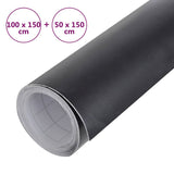 Pellicole per Auto 2pz Nero Opaco 100x150cm + 50x150cm