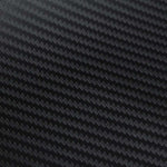 Pellicole per Auto 2 pz 3D Nero Opaco 100x150 cm+50x150 cm