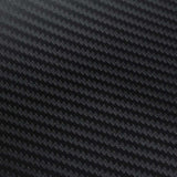 Pellicole per Auto 2 pz 3D Nero Opaco 100x150 cm+50x150 cm