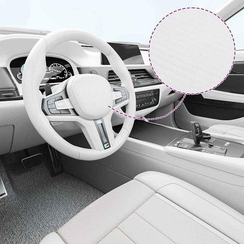 Pellicole per Auto 2 pz 3D Bianco 100x150 cm