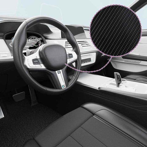 Pellicole per Auto 2 pz 4D Nero 100x150 cm+50x150 cm
