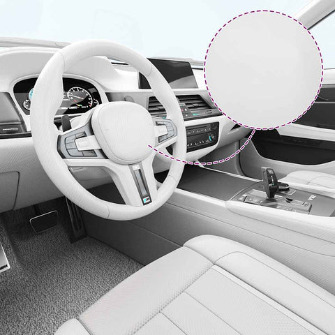 Pellicole per Auto 2 pz 4D Bianco 100x150 cm