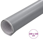 Pellicola per Auto 4D Argento 100x150 cm