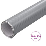 Pellicola per Auto 4D Argento 100x150 cm