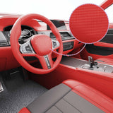 Pellicole per Auto 2 pz 4D Rosse 100x150 cm+50x150 cm