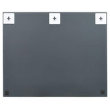 Specchio Parete Rettangolare Senza Cornice con Luci LED Vetro