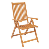 Set Mobili da Pranzo per Giardino 9 pz Legno Massello di Acacia 160-240 cm