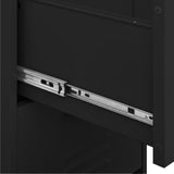 Armadietto Nero 42,5x35x101,5 cm in Acciaio