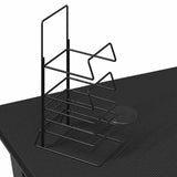 Scrivania da Gaming con Gambe a Y Nera 110x60x75 cm