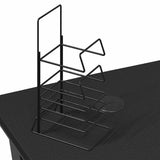 Scrivania da Gaming con Gambe a Y Nera 110x60x75 cm
