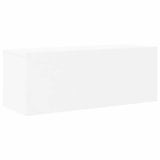 Set Mobili Porta TV 8 pz Bianco in Legno truciolato