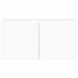 Set di Mobili Porta TV 5 pz Bianco in Legno truciolato