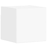 Set di Mobili Porta TV 5 pz Bianco in Legno truciolato